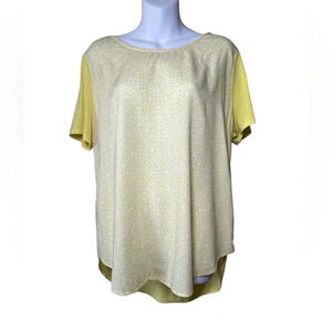 Faded Glory High/Low Short Sleeve Top